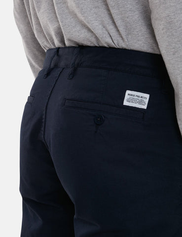 Norse Projects Aros Licht Twill Shorts - Dark Navy