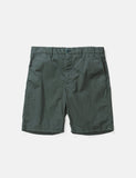 Norse Projects Aros Licht Twill Shorts - Flaschengrün