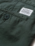 Norse Projects Aros Licht Twill Shorts - Flaschengrün