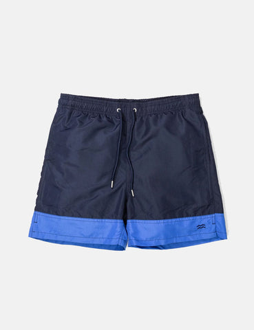 Norse Projects Hauge Block-Badeshorts - Dark Navy