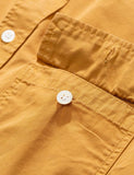 Norse Projects Villads Licht Twill Oberhemd - Montpellier Gelb