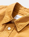 Norse Projects Villads Licht Twill Oberhemd - Montpellier Gelb