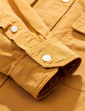 Norse Projects Villads Licht Twill Oberhemd - Montpellier Gelb