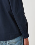 Norse Projects Villads Licht Twill Over - Dark Navy Blau