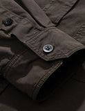 Norse Projects Villads Licht Twill Over - Buche Grün