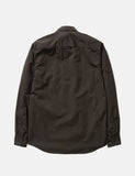 Norse Projects Villads Licht Twill Over - Buche Grün