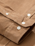 Norse Projects Osvald Corduroy Hemd - Allzweck Khaki Beige