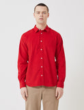 Norse Projects Osvald Corduroy Shirt - Askja Red