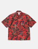 Norse Projects Carsten-Druck-Hemd - Askja Red