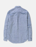 Norse Projects Osvald Hemd - True Blue