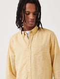 Norse Projects Osvald Hemd - Sunwashed Gelb