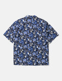 Norse Projects Carsten Freiheit Print Shirt (Kurzarm) - Dark Navy Blau