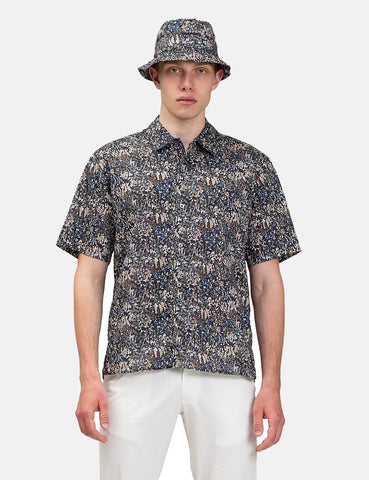 Norse Projects Carsten Freiheit Print Shirt (Kurzarm) - Ivy Green