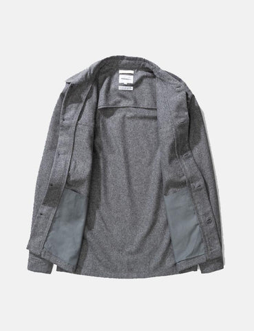 Norse Projects Kyle Jacket (Wolle) - Koksgraue