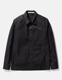 Norse Projects Kyle Baumwolle Leinen Jacke - Schwarz