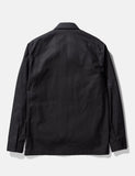 Norse Projects Kyle Baumwolle Leinen Jacke - Schwarz