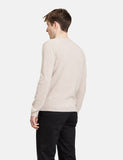 Norse Projects Sigfred Knit Sweatshirt (Wolle) - Haferflocken Melange