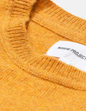 Norse Projects Sigfred Knit Sweatshirt (Wolle) - Montpellier Gelb