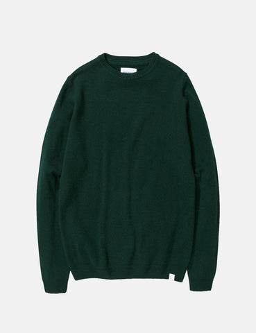 Norse Projects Sigfred Knit Sweatshirt (Wolle) - Quarz-Grün