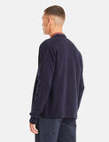 Norse Projects Adam Cardigan (Wolle) - Dark Navy Blau