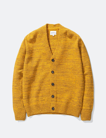 Norse Projects Adam Cardigan Neps - Montpellier Gelb