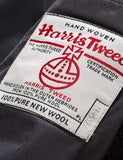 Norse Projects Svalbard Harris Tweed-Mantel - Schwarz Multi