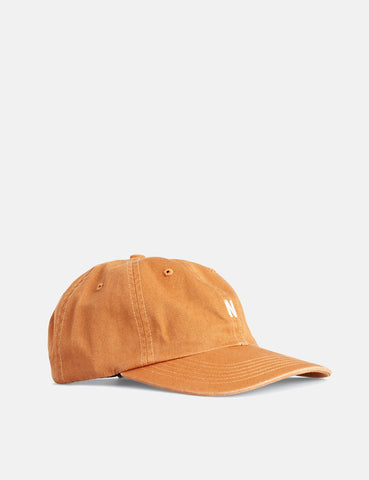 Norse Projects Twill Sport Cap - Kadmiumorange