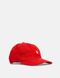 Norse Projects Twill Sport Cap - Askja Red