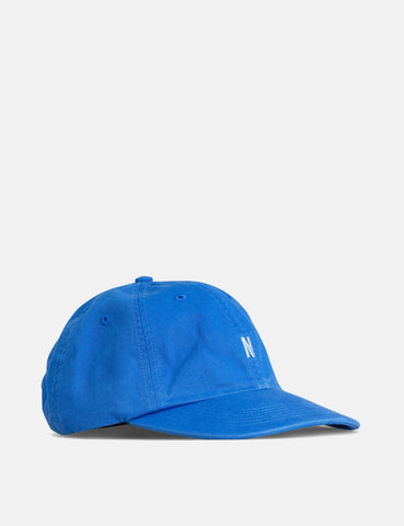 Norse Projects Twill Sport Cap - Mediterranean Blue