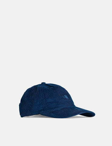 Norse Projects Baby-Corduroy Sport Cap - Dämmerung Marineblau