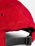 Norse Projects Baby-Corduroy Sport Cap - Askja Red