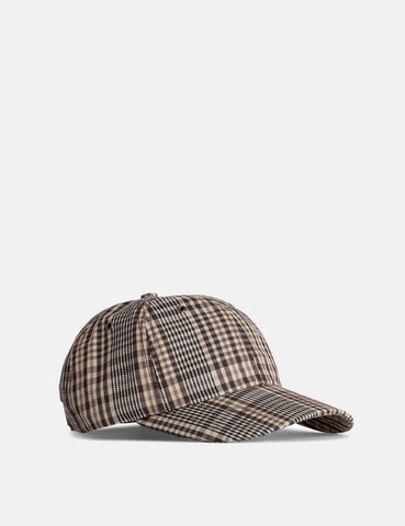 Norse Projects Compact Twill Sport Cap - Beige / Braun prüfen