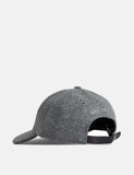 Norse Projects Wolle Sport Cap - Light Grey Melange