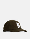 Norse Projects Wolle Sport Cap - Buche Grün