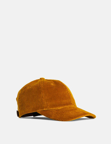 Norse Projects Weit Wale Cord Sport Cap - Montpellier Gelb