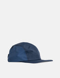 Norse Projects Nylon 4 Panel Cap - Dark Navy Blau