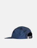 Norse Projects Nylon 4 Panel Cap - Dark Navy Blau