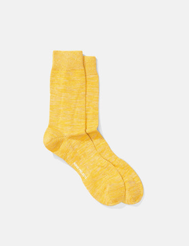 Norse Projects Bjarki Mischung Socken - Sonnenaufgang-Gelb