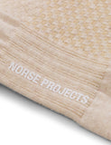 Norse Projects Bjarki Texture Socken (Honeycomb) - Natürliche