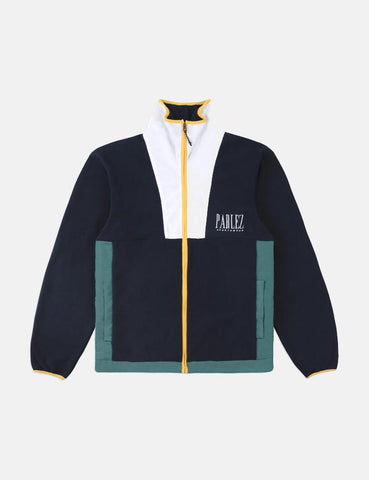 Parlez Yard Fleece-Jacke - Marine-Blau