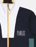 Parlez Yard Fleece-Jacke - Marine-Blau