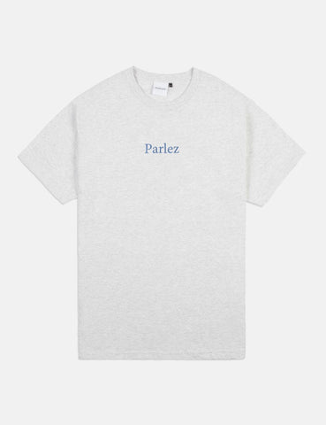 Parlez Skutsje T-Shirt - Grau Heather / Blau