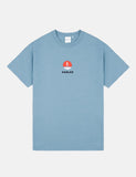 Parlez gehaltene T-Shirt - Schiefer-Blau