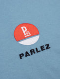 Parlez gehaltene T-Shirt - Schiefer-Blau