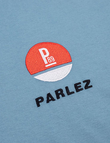 Parlez gehaltene T-Shirt - Schiefer-Blau