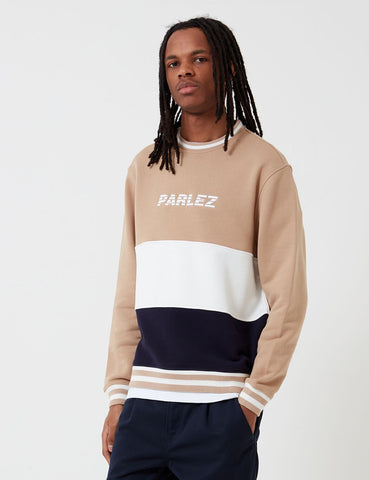 Parlez Abeking Besatzung Sweatshirt - Sand