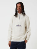 Parlez Davis Quarter Zip Sweat - Grau Heather