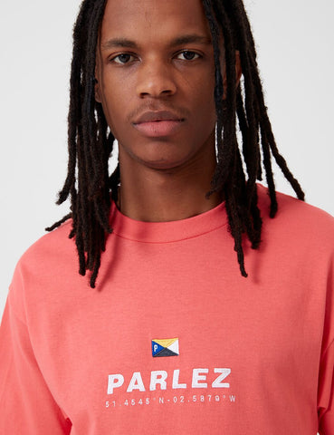 Parlez Davis T-Shirt - Coral