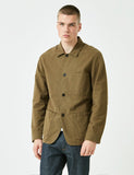 Portugiesisch Flanell Pinheiro Jacke (rauter Flanell) - Olivgrün