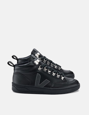 Veja Roraima Lederturnschuhe - Grafite Black-Sole